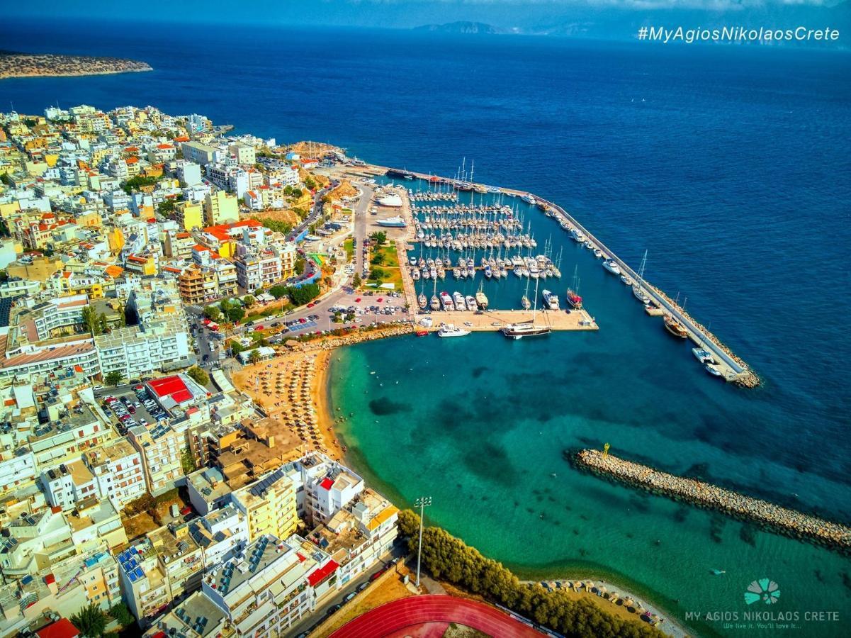 Luxury Apartment Marine View Agios Nikolaos Esterno foto