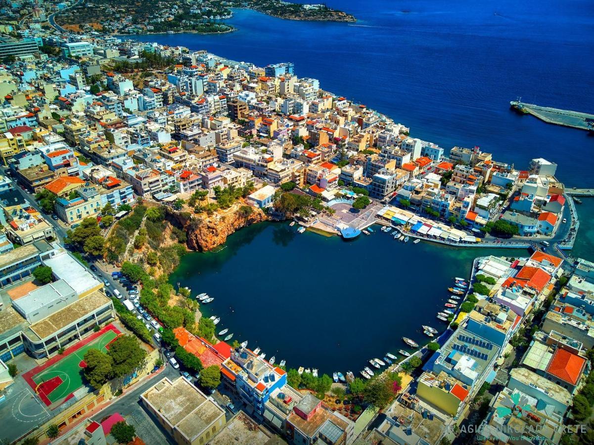 Luxury Apartment Marine View Agios Nikolaos Esterno foto